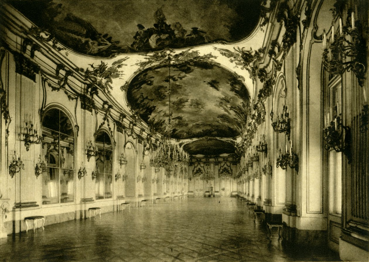 المعرض الكبير ، قصر شونبرون ، فيينا ، النمسا ، c1935. بواسطة غير معروف