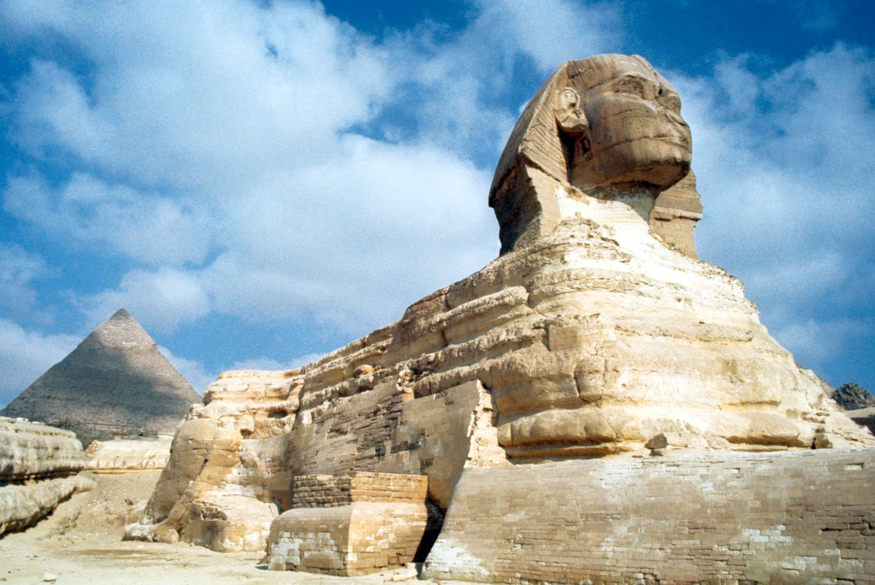 أبو الهول بالجيزة ، مصر ، القرن العشرين بواسطة غير معروف