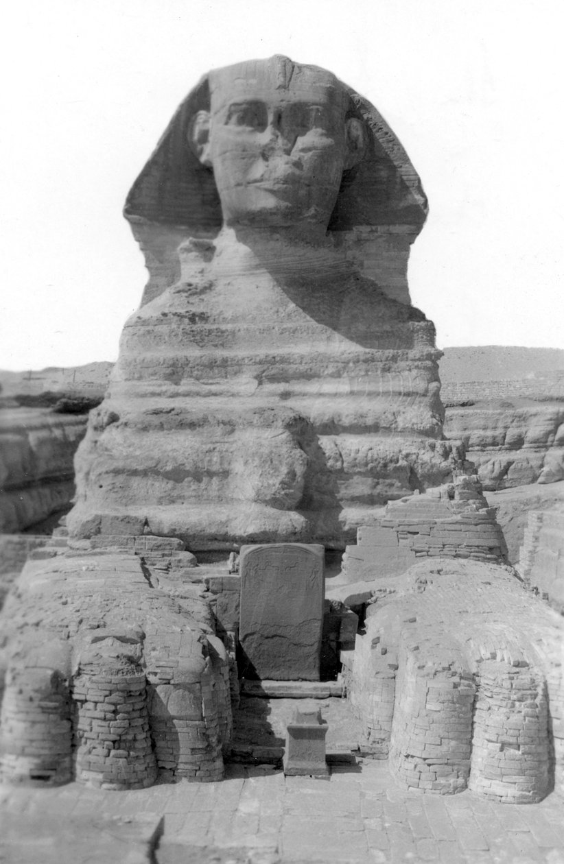 أبو الهول بالجيزة ، مصر ، مايو 1949 بواسطة غير معروف