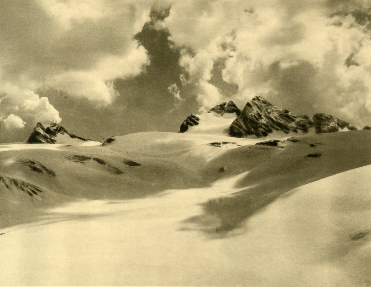 Hallstätter Glacier، Dachstein Mountains، Upper Austria، c1935. بواسطة غير معروف