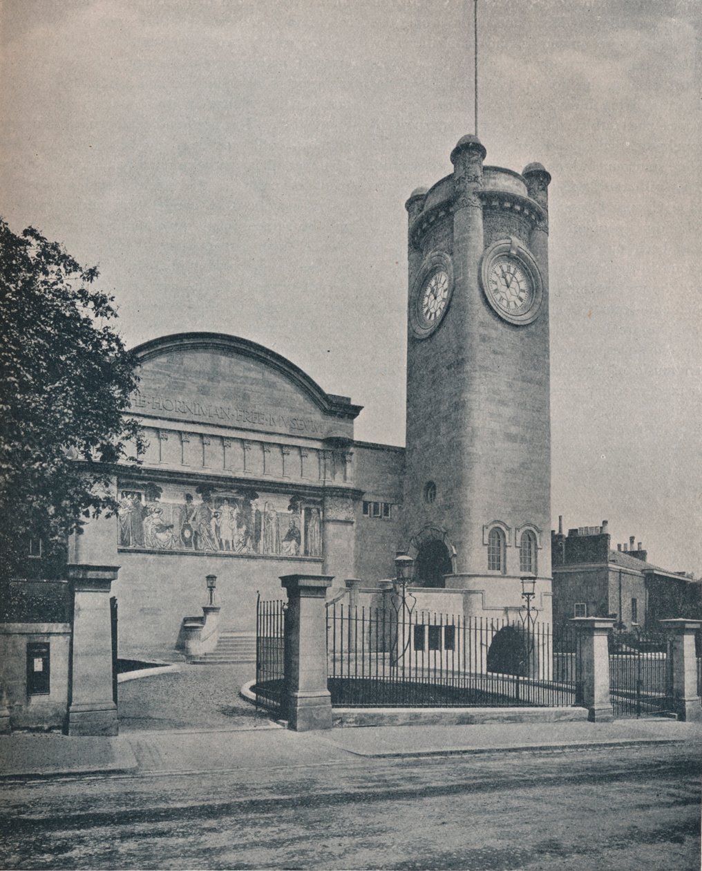 The Horniman Free Museum by C Harrison Townsend، c1900 1901-1902 بواسطة غير معروف