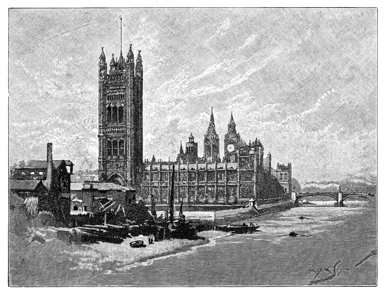 مجلس النواب ، لندن ، 1900 بواسطة غير معروف