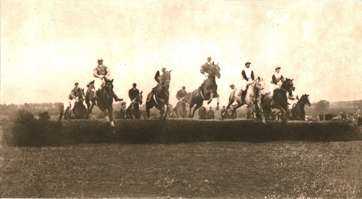 كأس الصيد ، بانشستاون ، 1911. بواسطة غير معروف