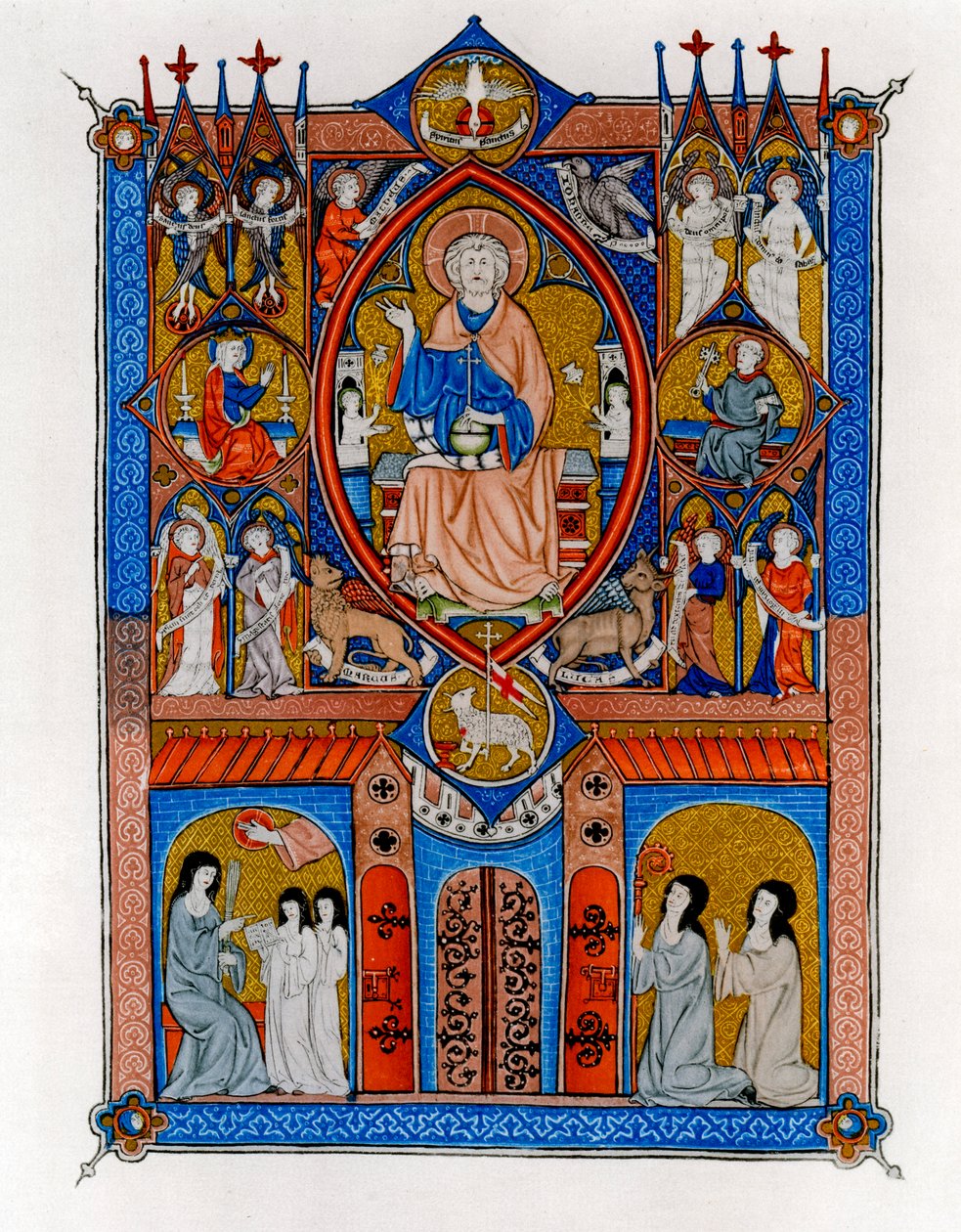 الدولة المثالية في Saint Abbaye ، c1300 بواسطة غير معروف