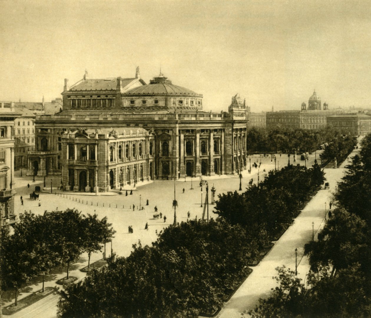 مسرح البلاط الإمبراطوري ، فيينا ، النمسا ، c1935. بواسطة غير معروف