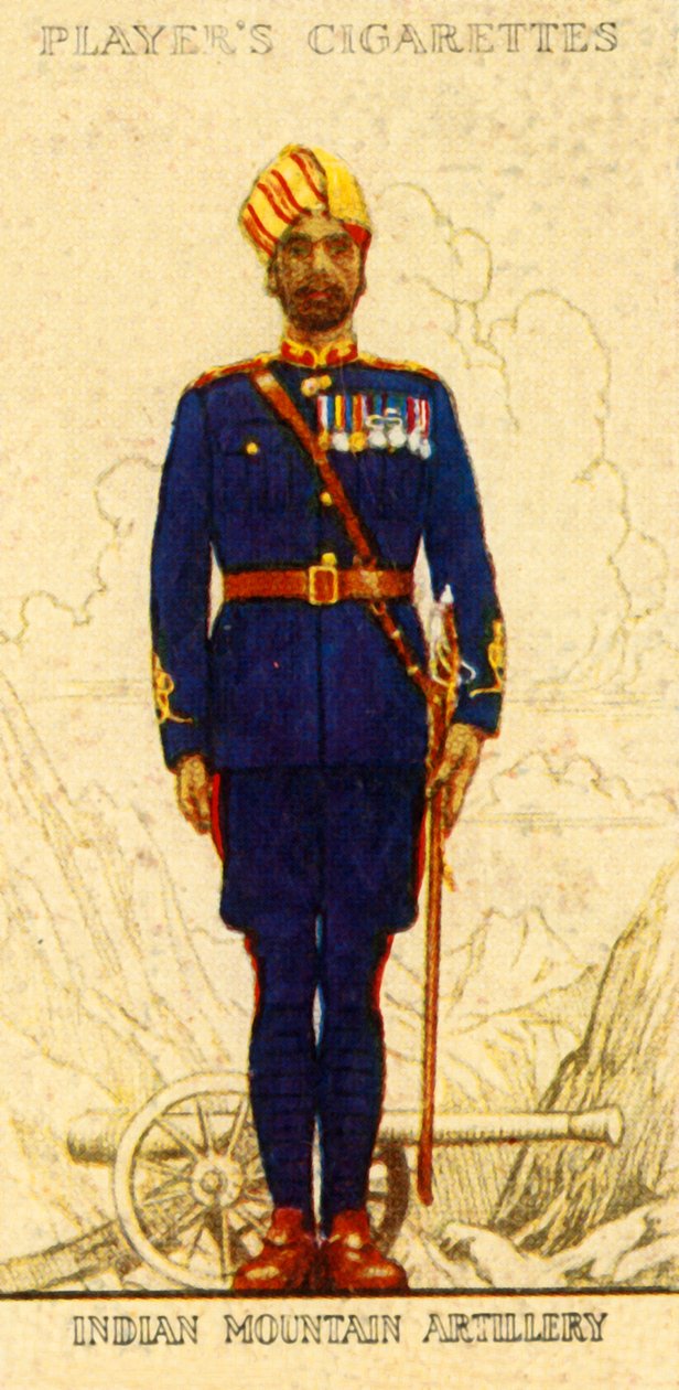 مدفعية الجبل الهندي ، 1936. بواسطة غير معروف