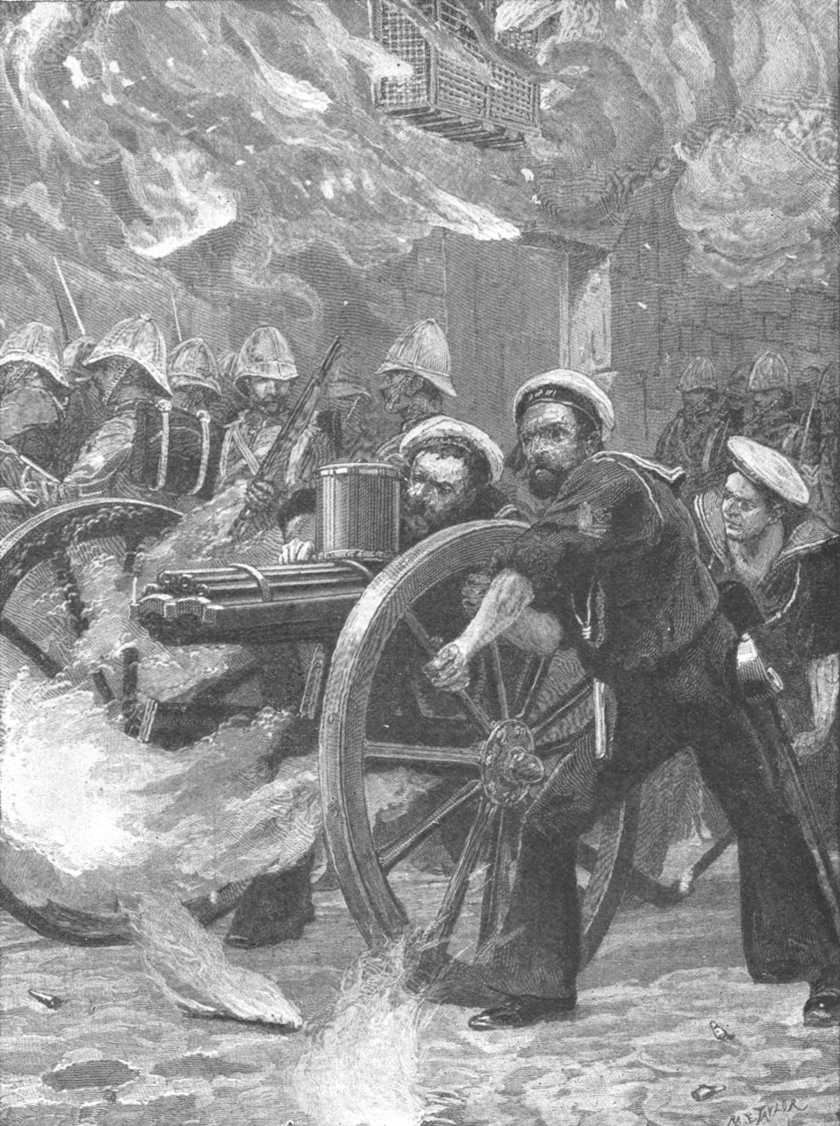 الانتفاضة تحت عرابي باشا ، 1882: البلوجاكيت تطهير الشوارع ... ، 1901. بواسطة غير معروف