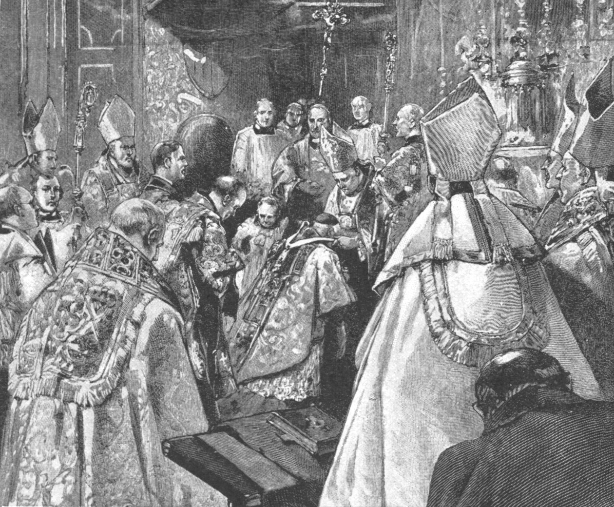 تقديس المطران فوغان ... في كنيسة برومبتون ، 16 أغسطس 1892 ، 1901. بواسطة غير معروف