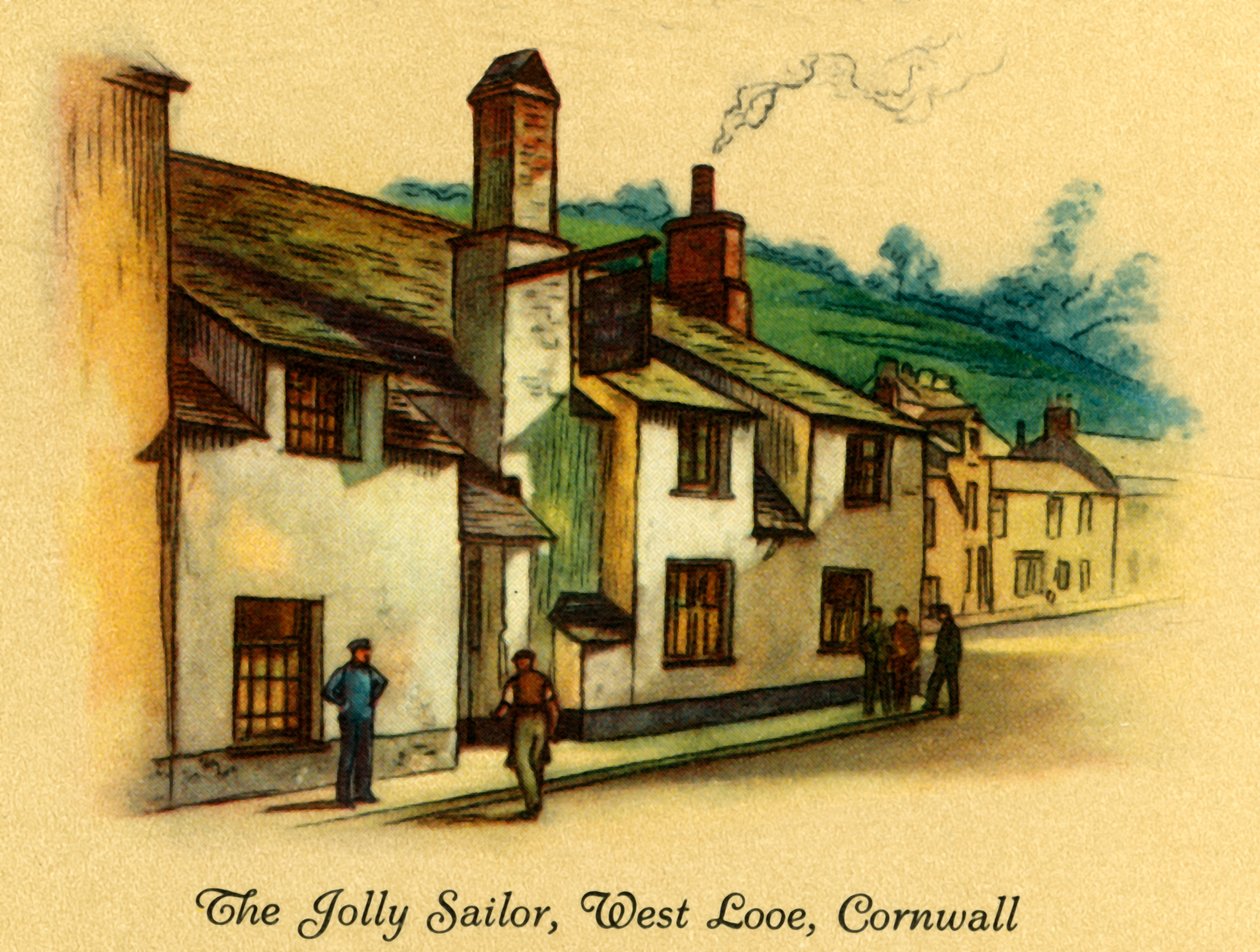 The Jolly Sailor ، West Looe ، Cornwall ، 1939. بواسطة غير معروف