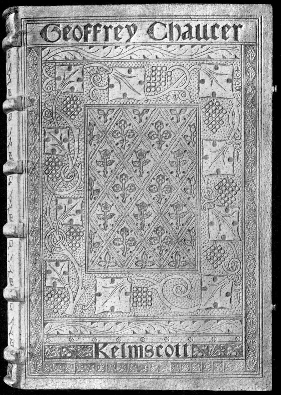 كيلمسكوت تشوسر ، مع ارتباط خاص بقلم ويليام موريس ، 1896 1901 بواسطة غير معروف