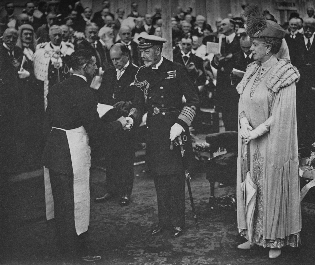 الملك وماسون 23 مايو 1925 ، 1928 بواسطة غير معروف