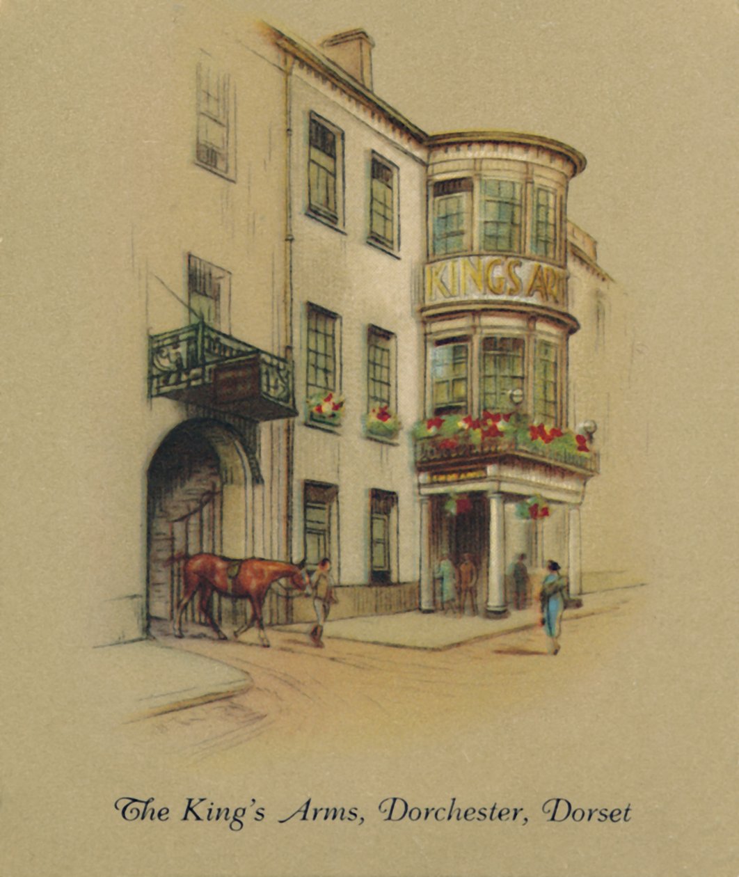 The Kings Arms ، دورشيستر ، دورست ، 1939 بواسطة غير معروف