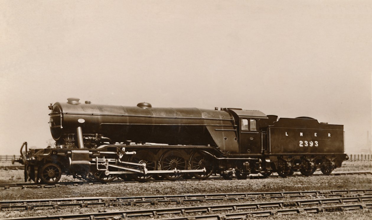 إن LNER Mikado Locomotive ،. بواسطة غير معروف