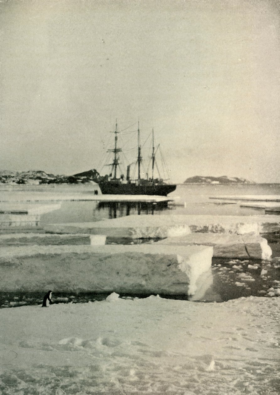 The Landing-Place Wharf Broken Up ، c1908 ، 1909. بواسطة غير معروف