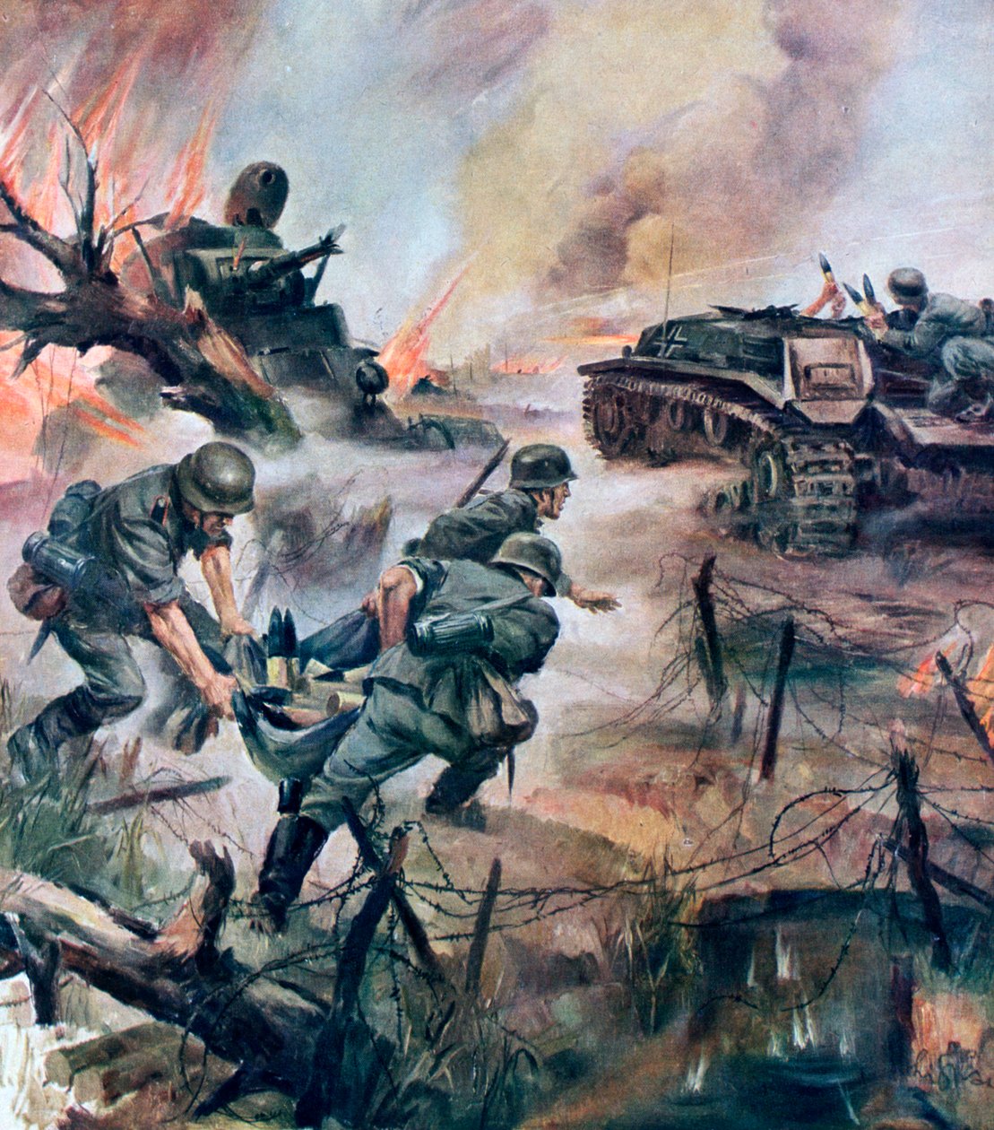الثانية الأخيرة ، 1941 بواسطة غير معروف