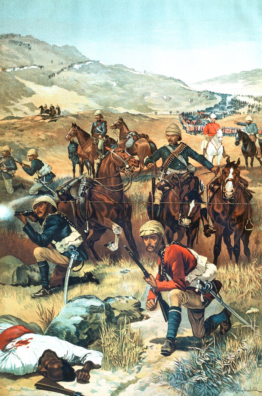 الطلقة الأخيرة في السودان 1885 بواسطة غير معروف