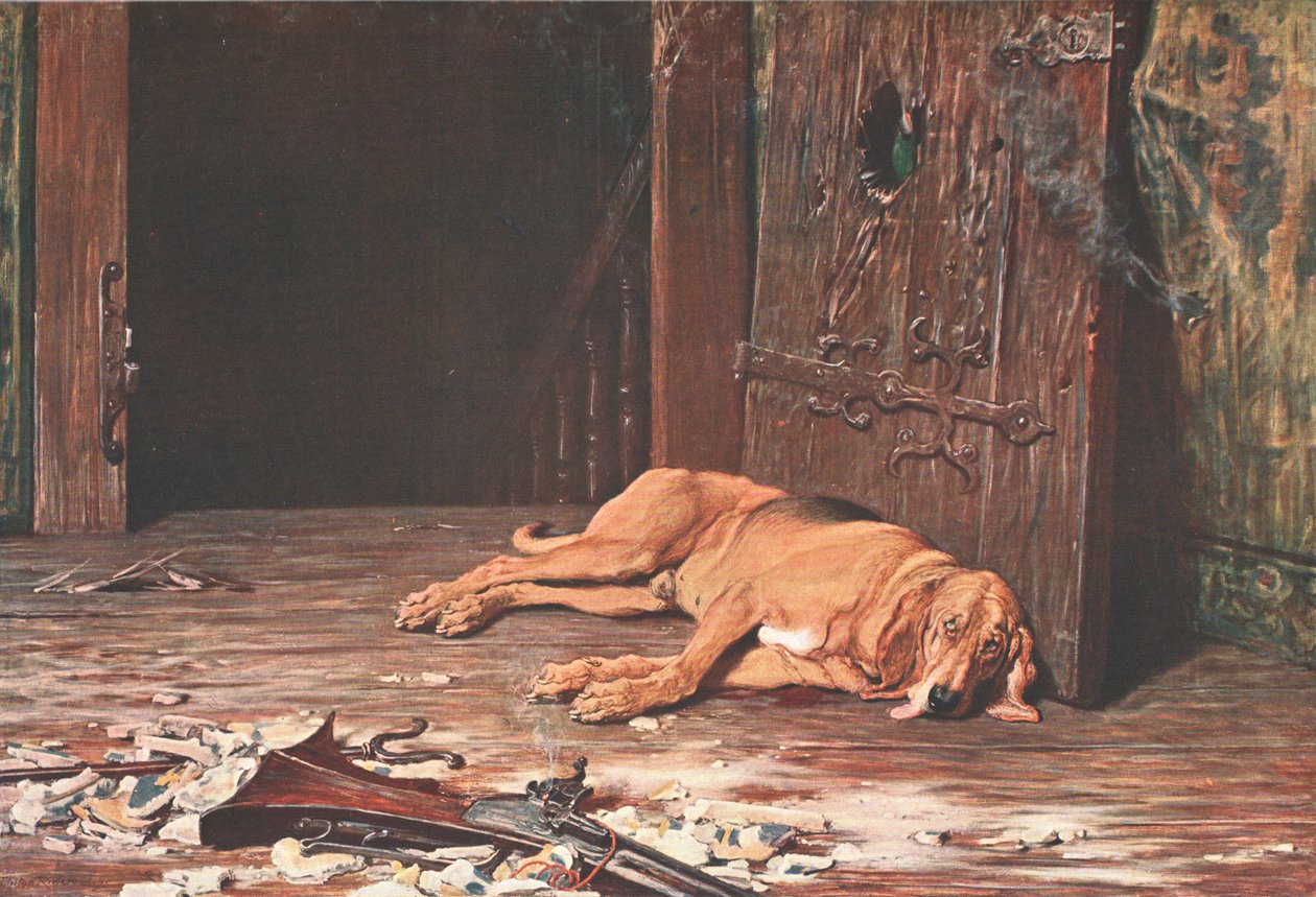 The Last of the Garrison، c1875، c1902. بواسطة غير معروف