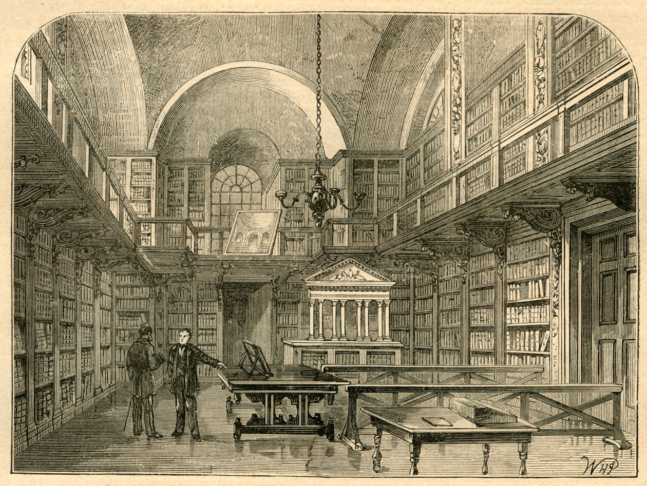 مكتبة سانت بولس ، 1897. بواسطة غير معروف
