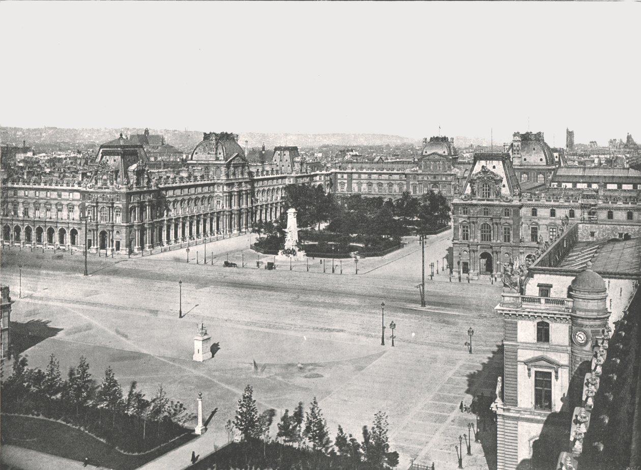 اللوفر ، باريس ، فرنسا ، 1895. بواسطة غير معروف