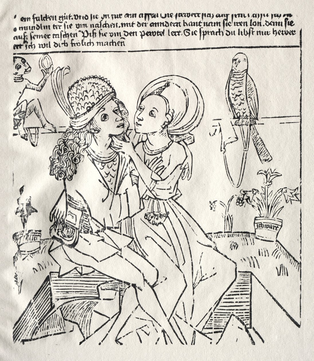 العشاق ، ج. 1470. بواسطة غير معروف