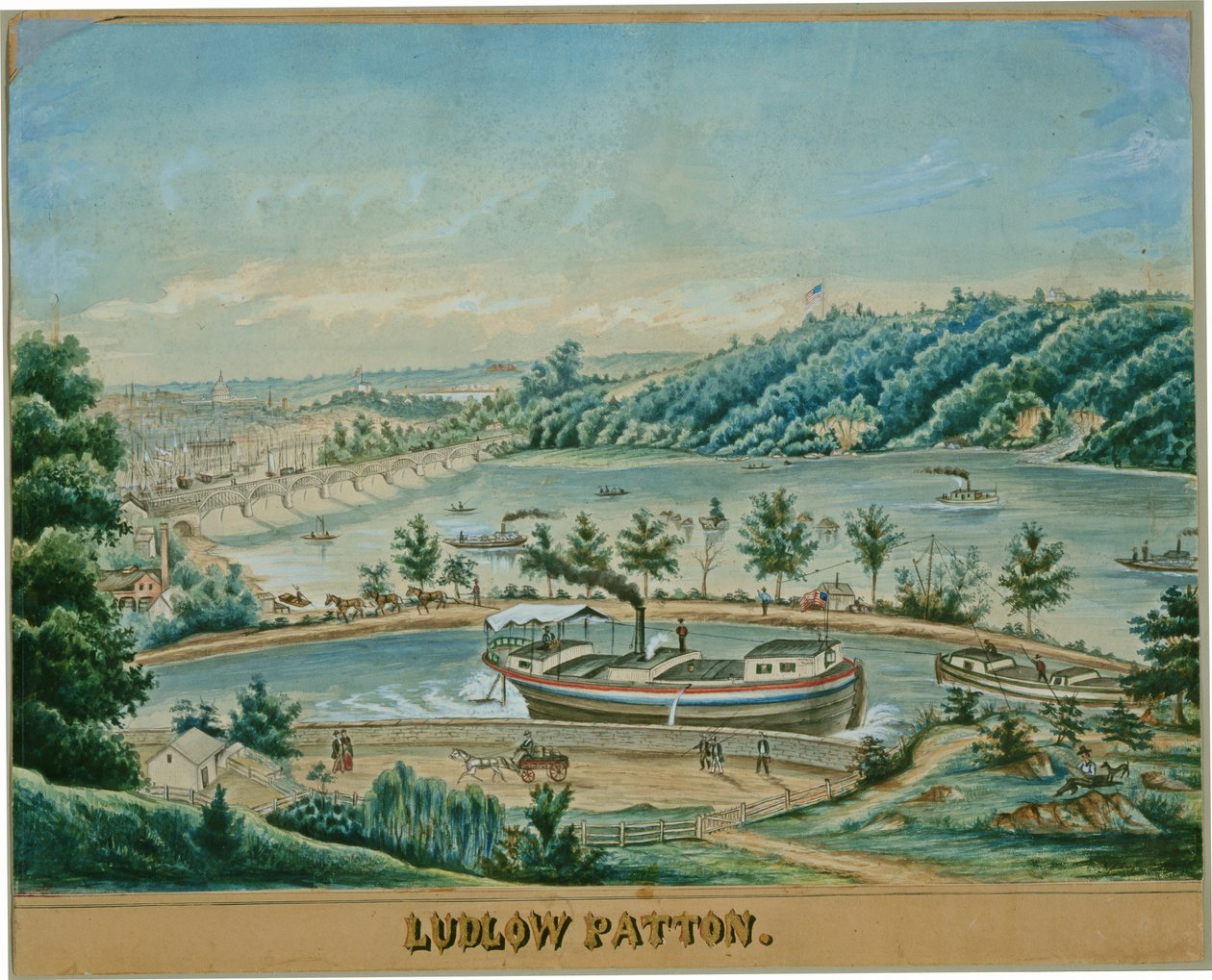 لودلو باتون ، ج. 1875. بواسطة غير معروف