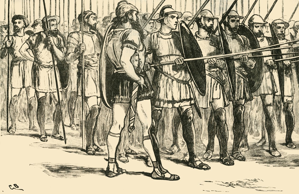الكتائب المقدونية ، 1890. بواسطة غير معروف