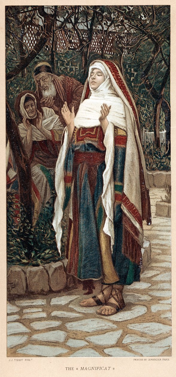 The Magnificat ، c1890 بواسطة غير معروف
