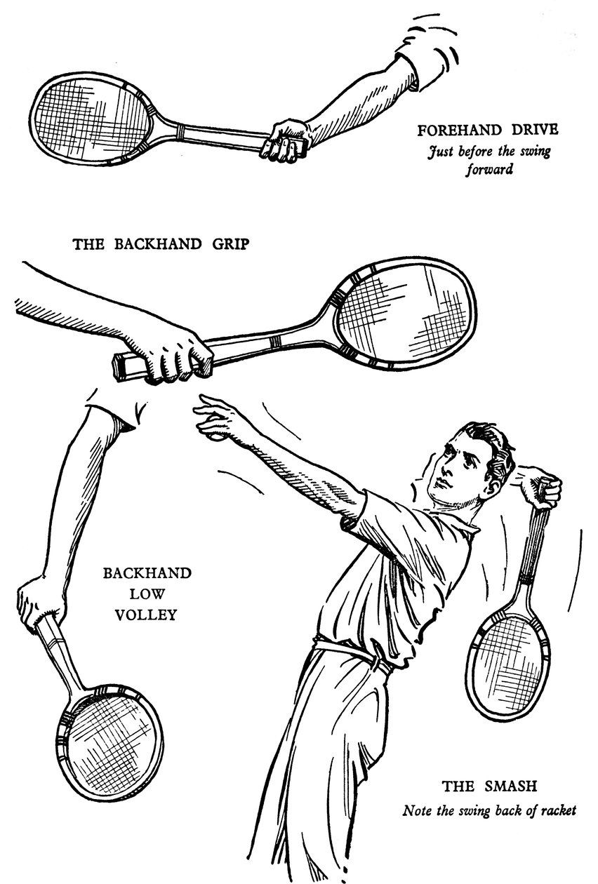 صنع لاعب تنس الحديقة ، 1937 بواسطة غير معروف
