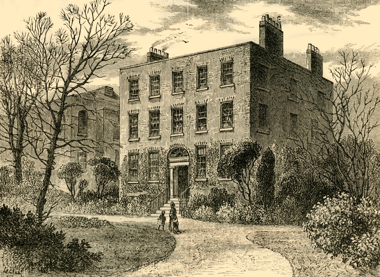 مانور هاوس ، Dalston ، c1876. بواسطة غير معروف