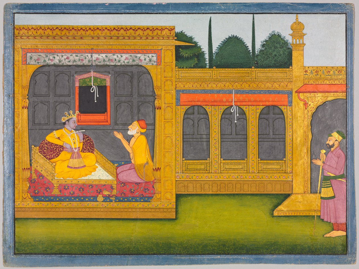 زواج Rukmini [مانجال] ، 1775. بواسطة غير معروف