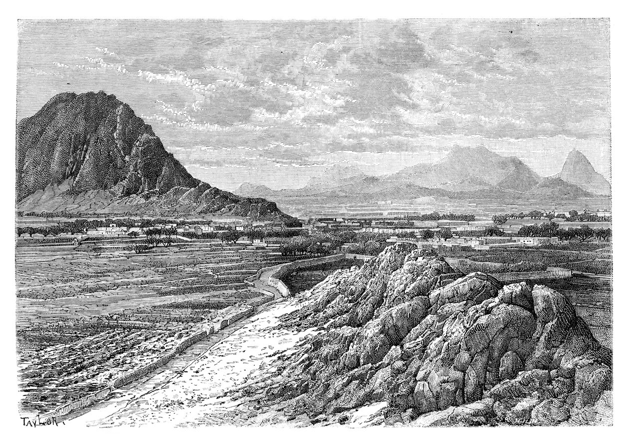 ممر مارشا ، شمال قندهار ، أفغانستان ، 1895 بواسطة غير معروف