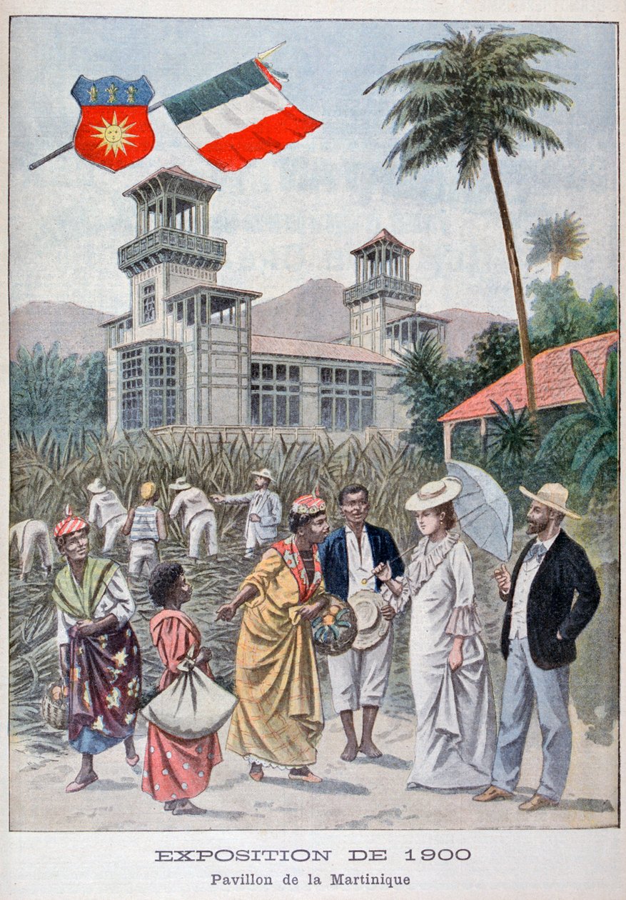 جناح مارتينيك في المعرض العالمي لعام 1900 ، باريس ، 1900 بواسطة غير معروف