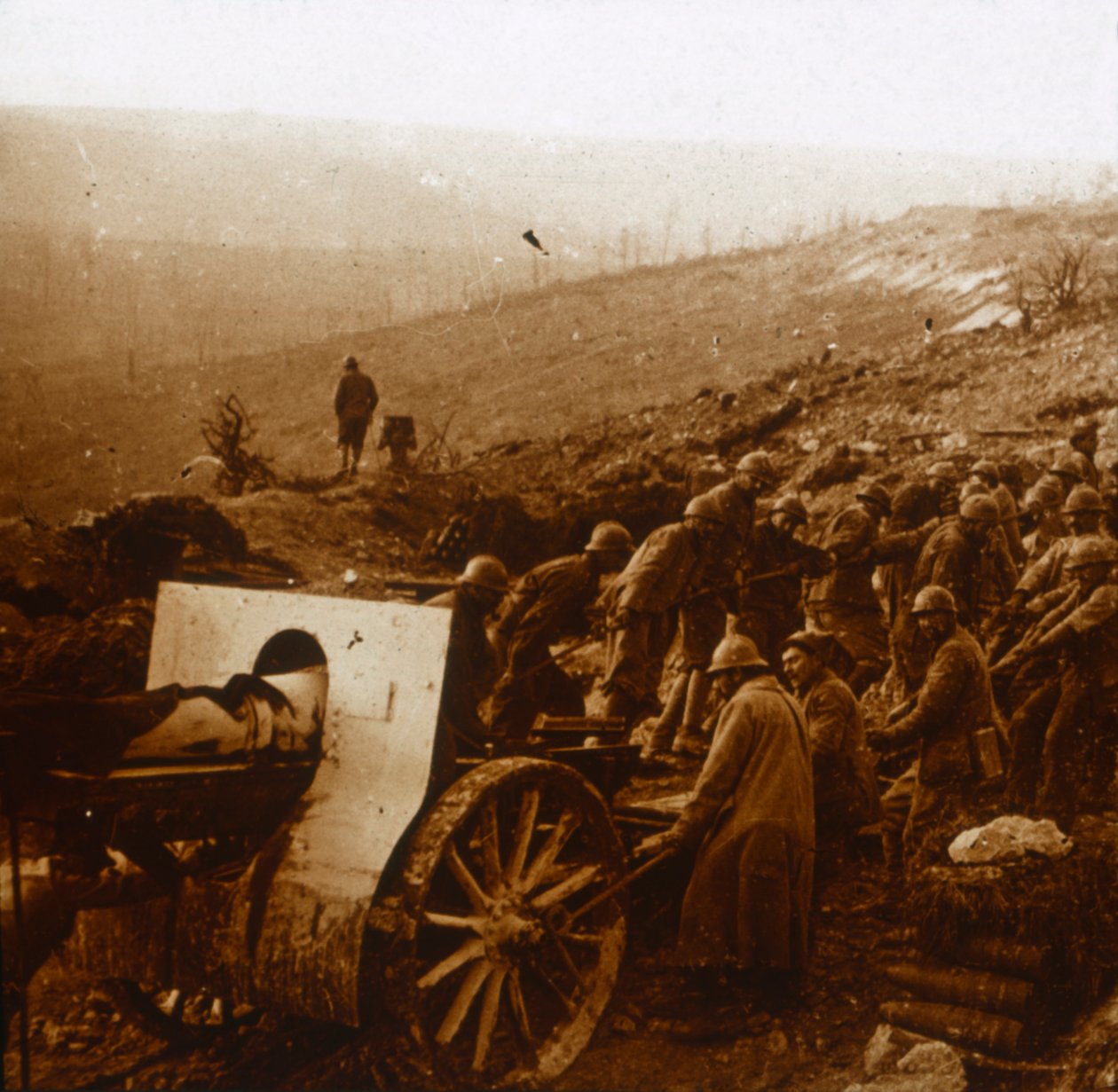 الطاحونة في لافو ، شمال فرنسا ، 1 أبريل 1917 بواسطة غير معروف