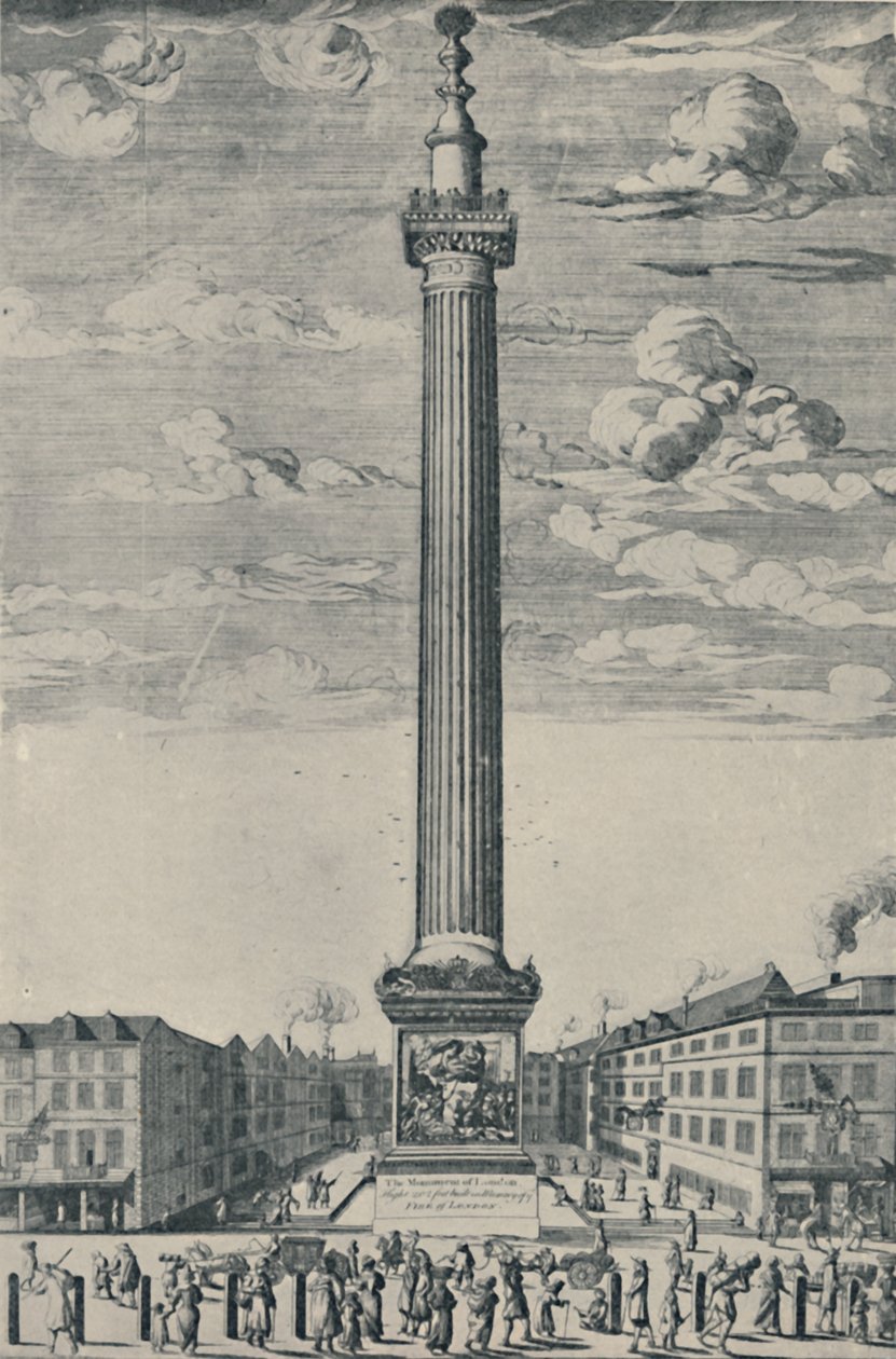 نصب لندن ، c1685 ، 1920 بواسطة غير معروف