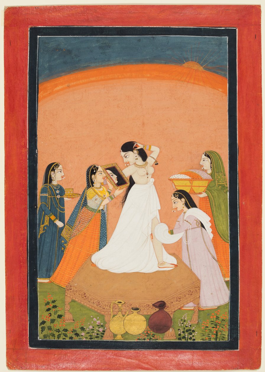 تواليت الصباح ، 1810-25. بواسطة غير معروف