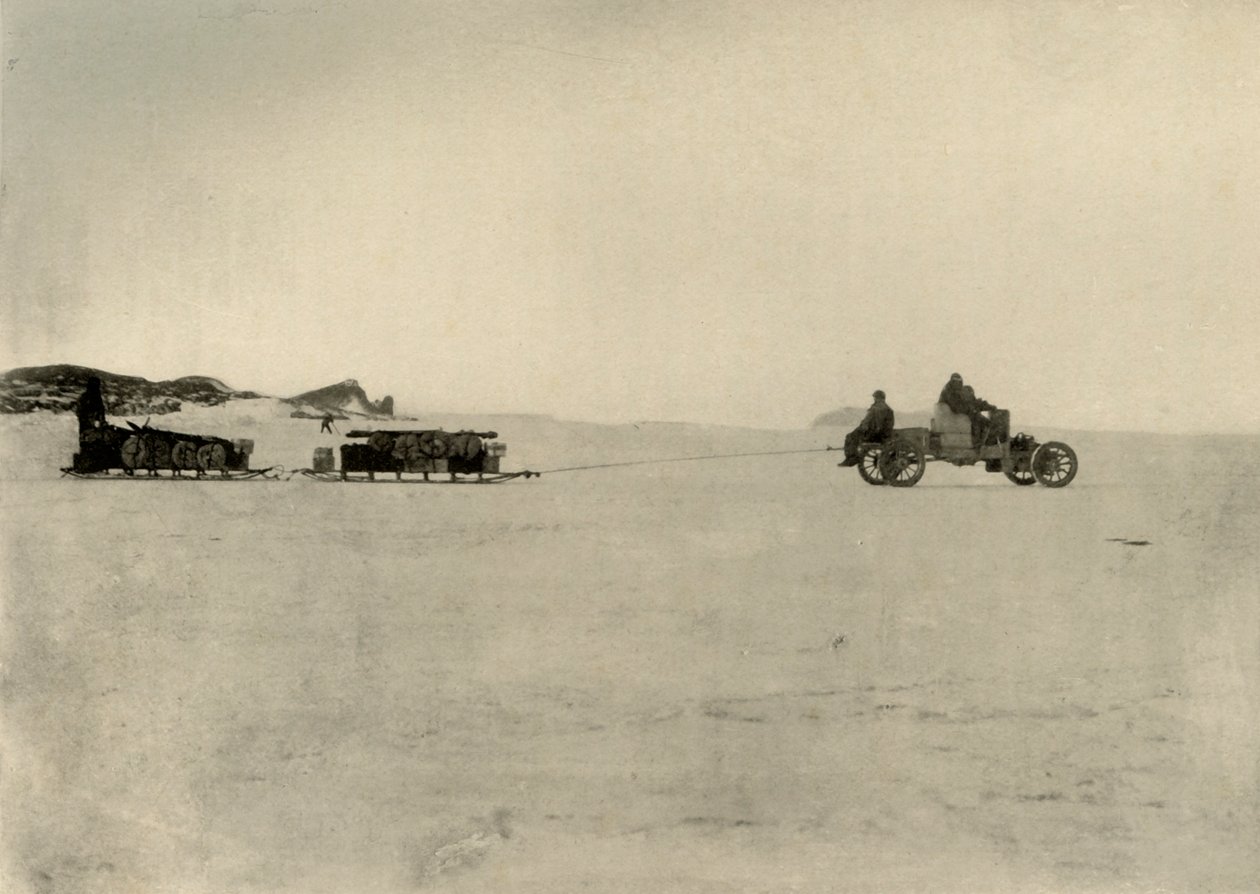 مخازن سحب السيارات لمستودع ، 1909 بواسطة غير معروف