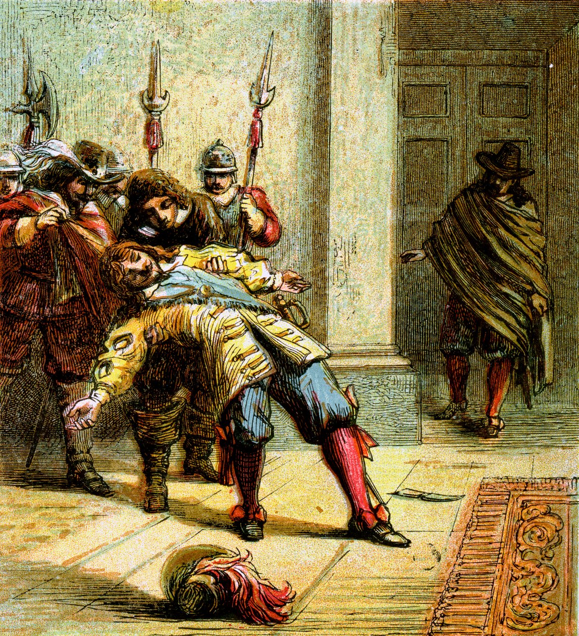 مقتل باكنغهام ، 1628 ، c1850 بواسطة غير معروف