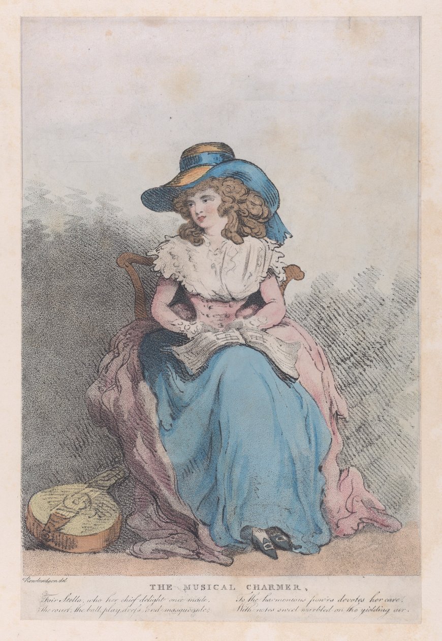 الساحرة الموسيقية ، كاليفورنيا. 1793. ، كاليفورنيا. 1793. بواسطة غير معروف