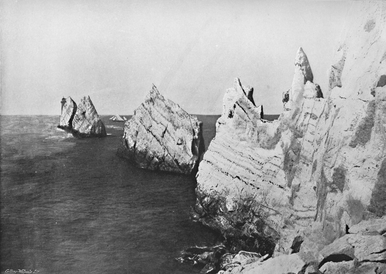 الإبر - منظر عام ، عرض المنارة ، 1895 بواسطة غير معروف
