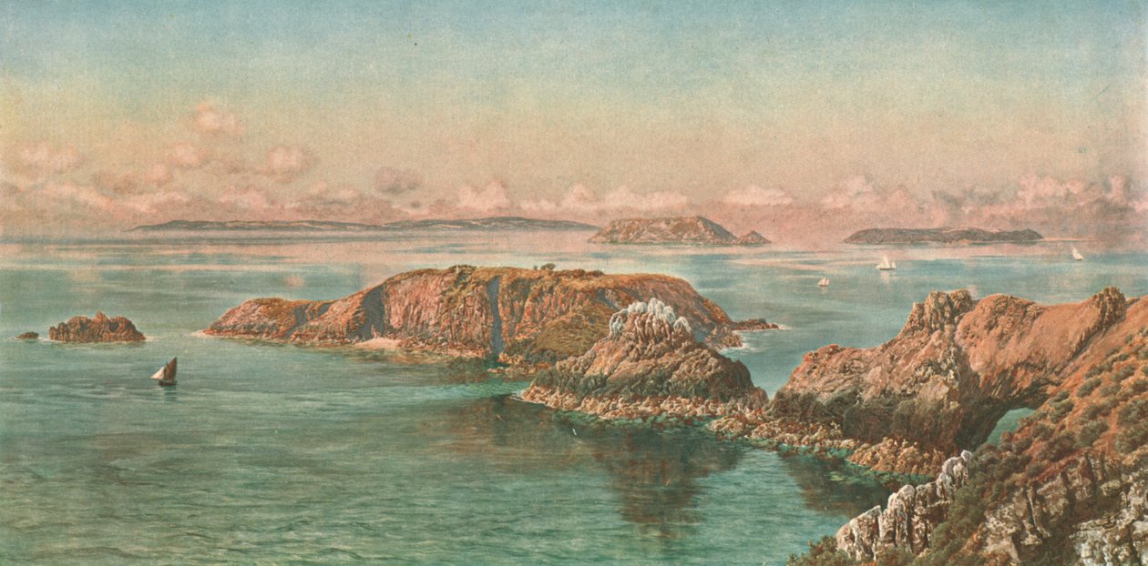 جزر قناة نورمان أرخبيل ، 1885 ، c1902. بواسطة غير معروف