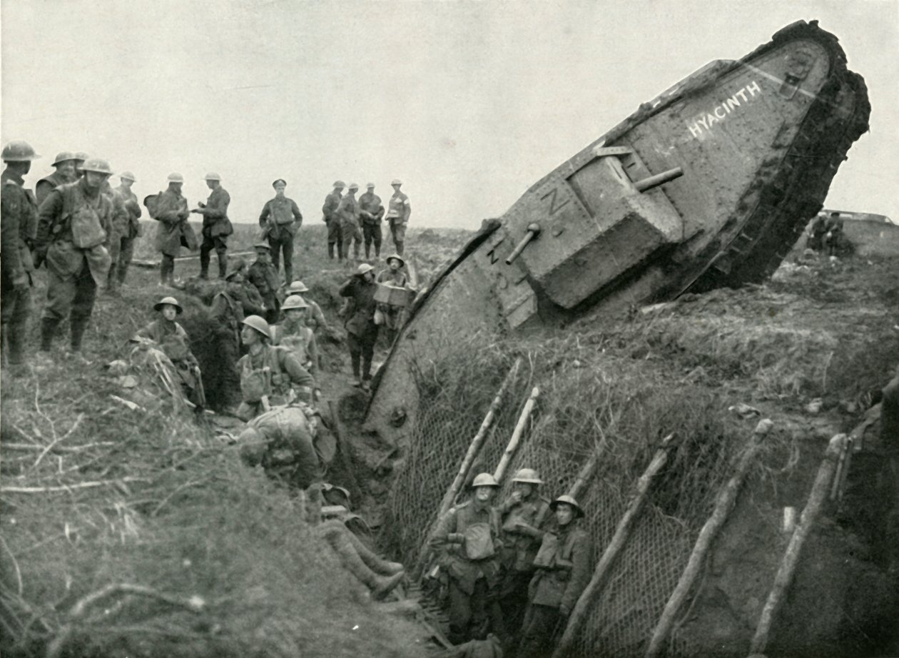 الهجوم على جبهة كامبراي ، نوفمبر 1917 ، 1919. بواسطة غير معروف