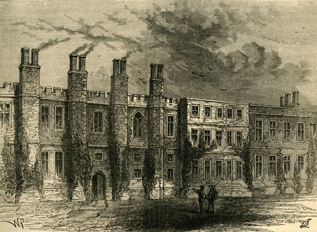 منزل تشيلسي مانور القديم ، c1876. بواسطة غير معروف