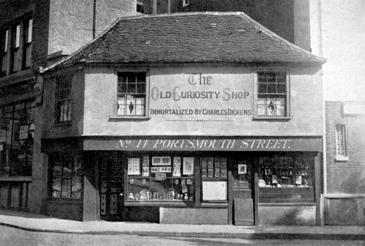 The Old Curiosity Shop ، 13 Portsmouth Street، Kingsway، London، c1920 بواسطة غير معروف