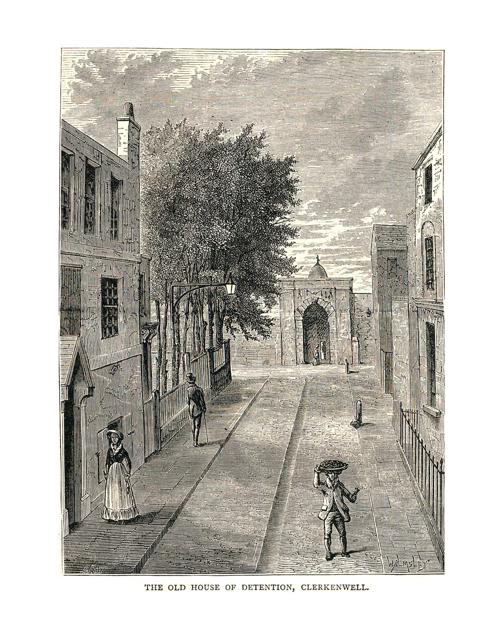 بيت الاحتجاز القديم ، 1878 بواسطة غير معروف