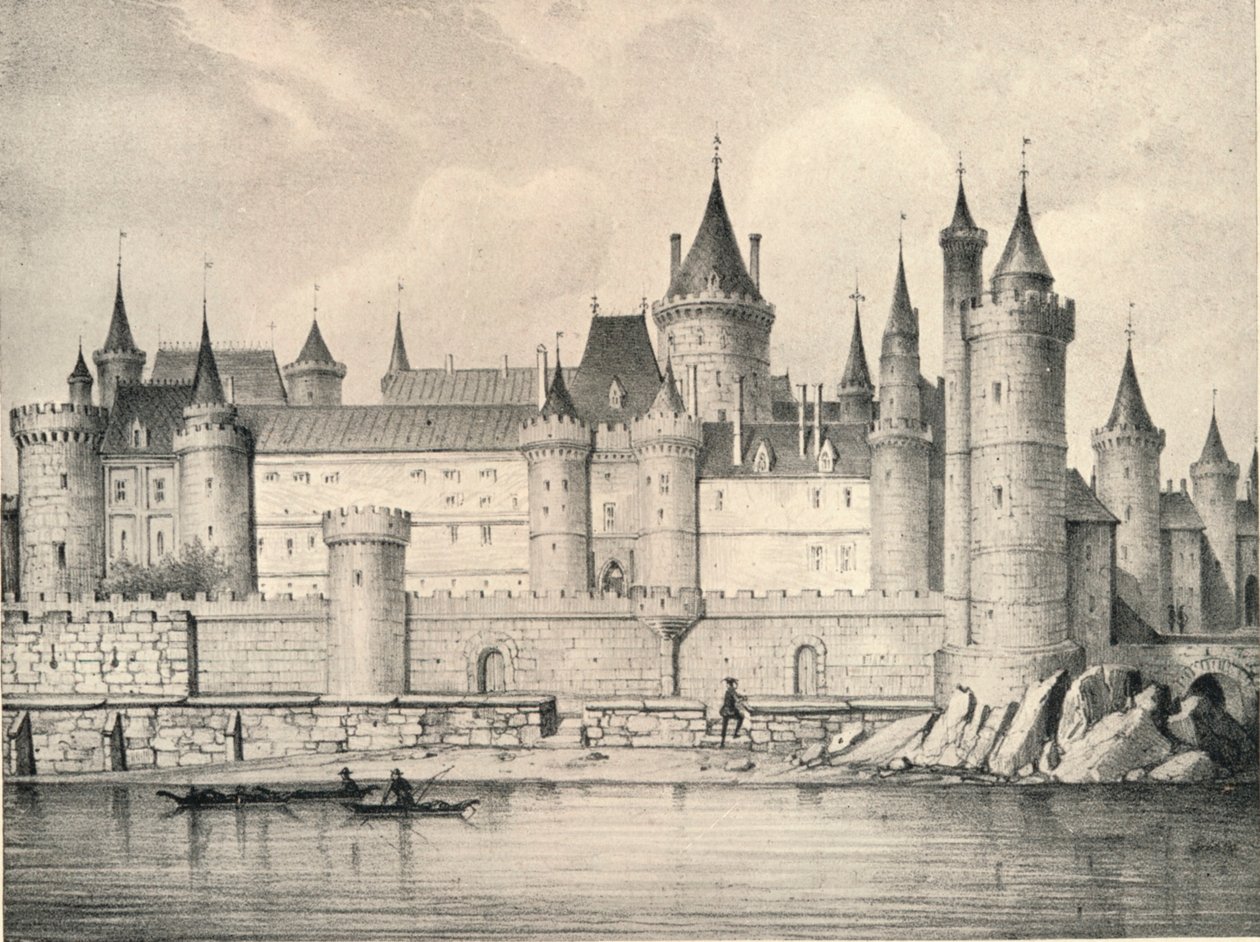 اللوفر القديم عام 1670 ، 1915 بواسطة غير معروف