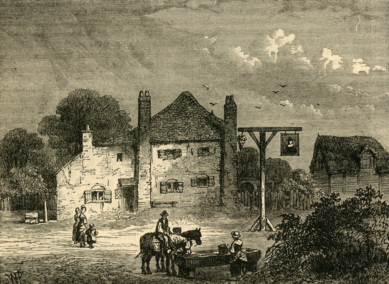 كاب الأم الأحمر القديم ، عام 1746 ، c1876. بواسطة غير معروف