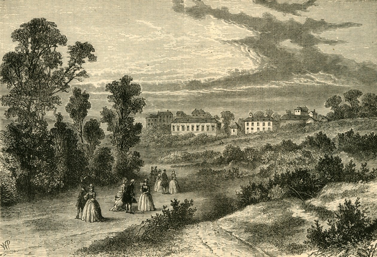 The Old Well Walk ، هامبستيد ، حوالي عام 1750 ، c1876. بواسطة غير معروف