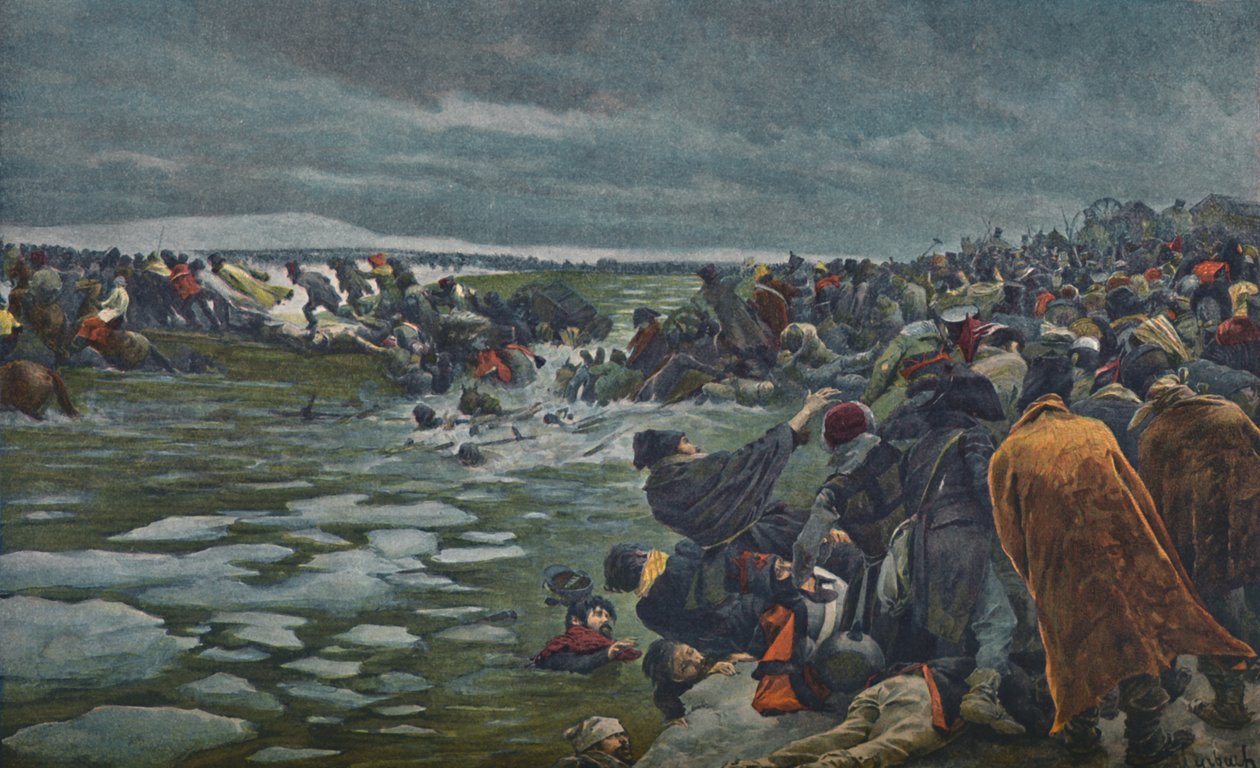 مرور Beresina ، نوفمبر 1812 ، 1896. بواسطة غير معروف
