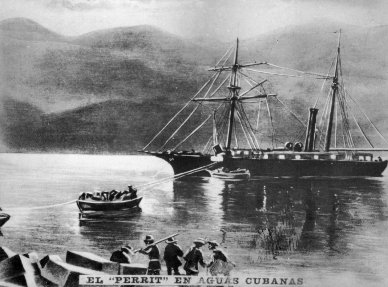 البيريت في المياه الكوبية ، 1869 ، 1920 بواسطة غير معروف
