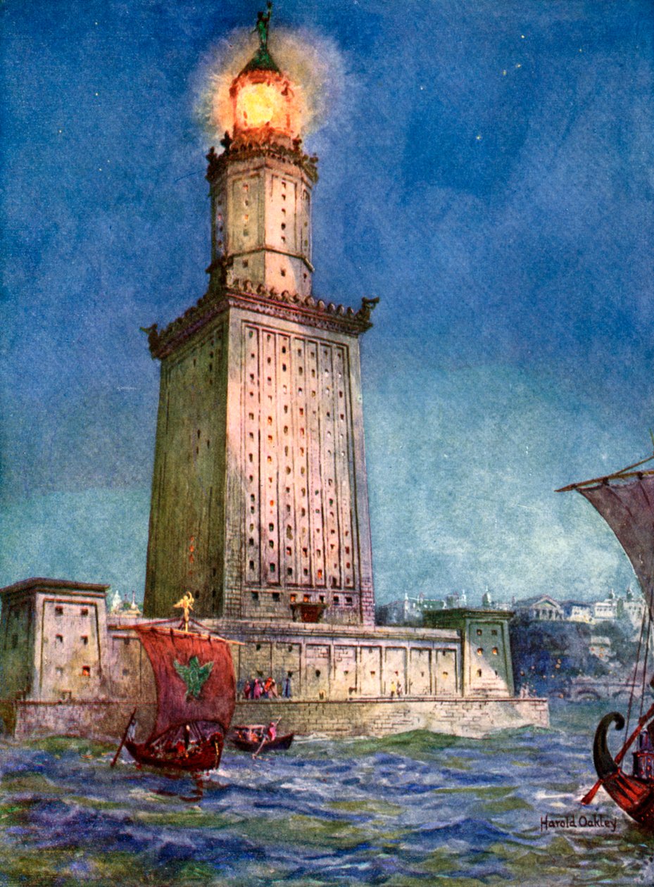 فاروس الإسكندرية ، مصر ، 1933-1934 بواسطة غير معروف